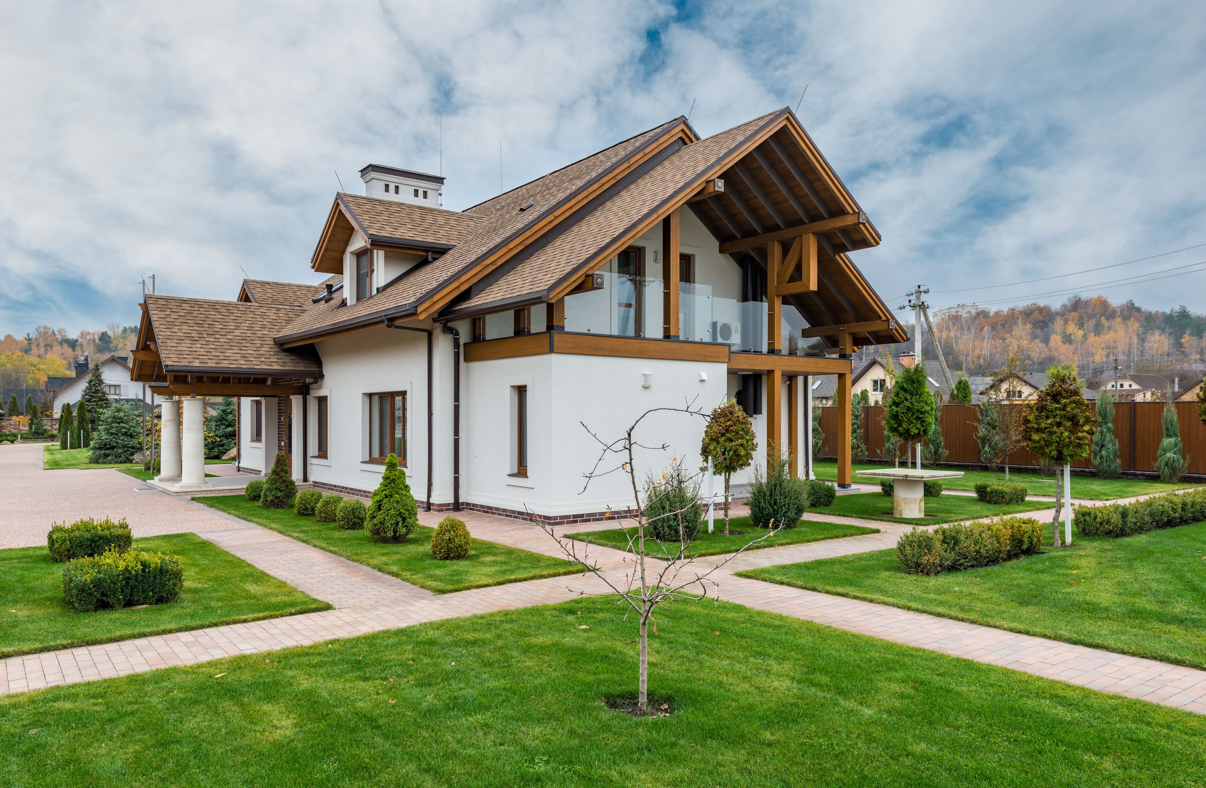 Completed landscape project by Thornhill & Vine