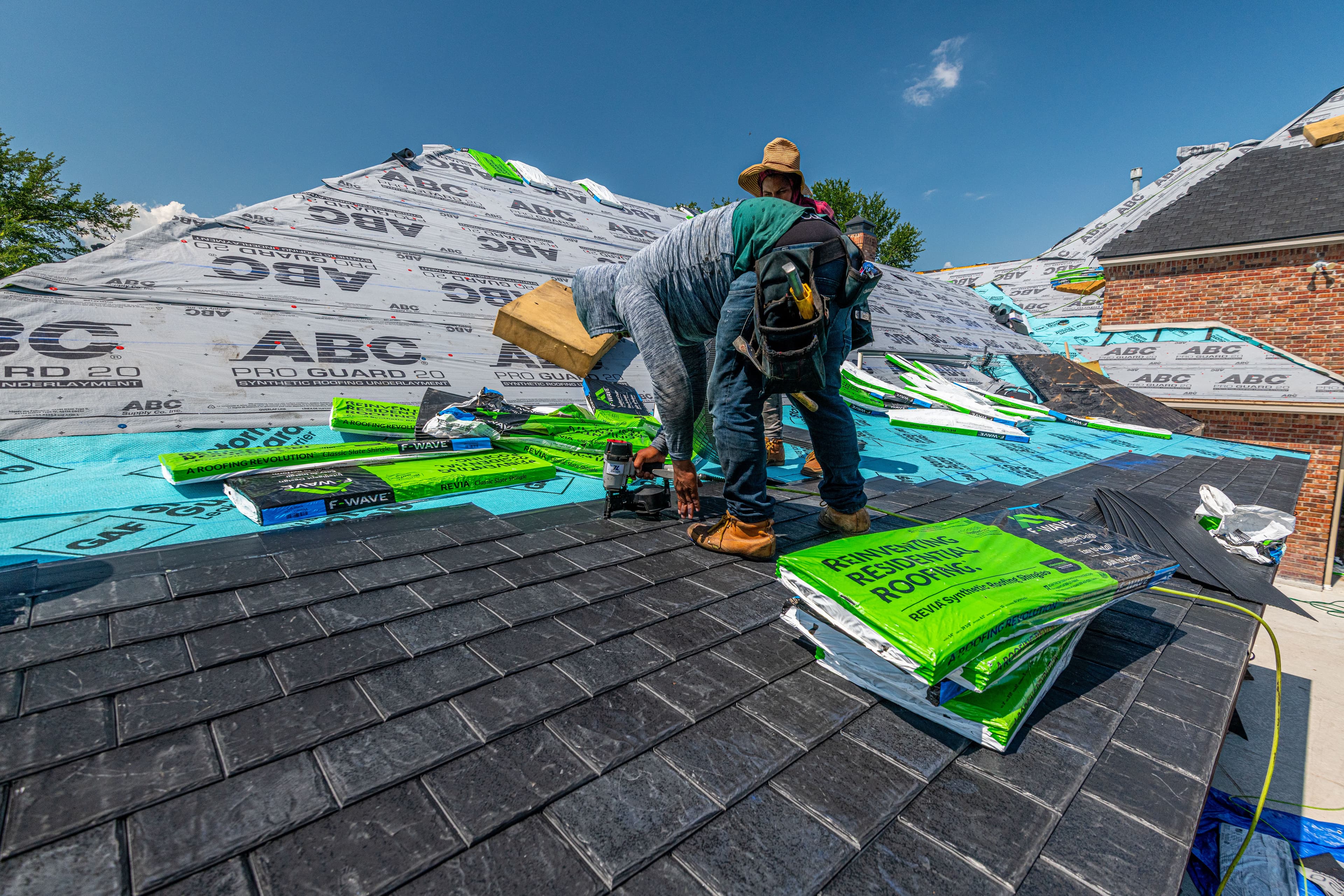 Completed roofing project by Ironclad Roofing