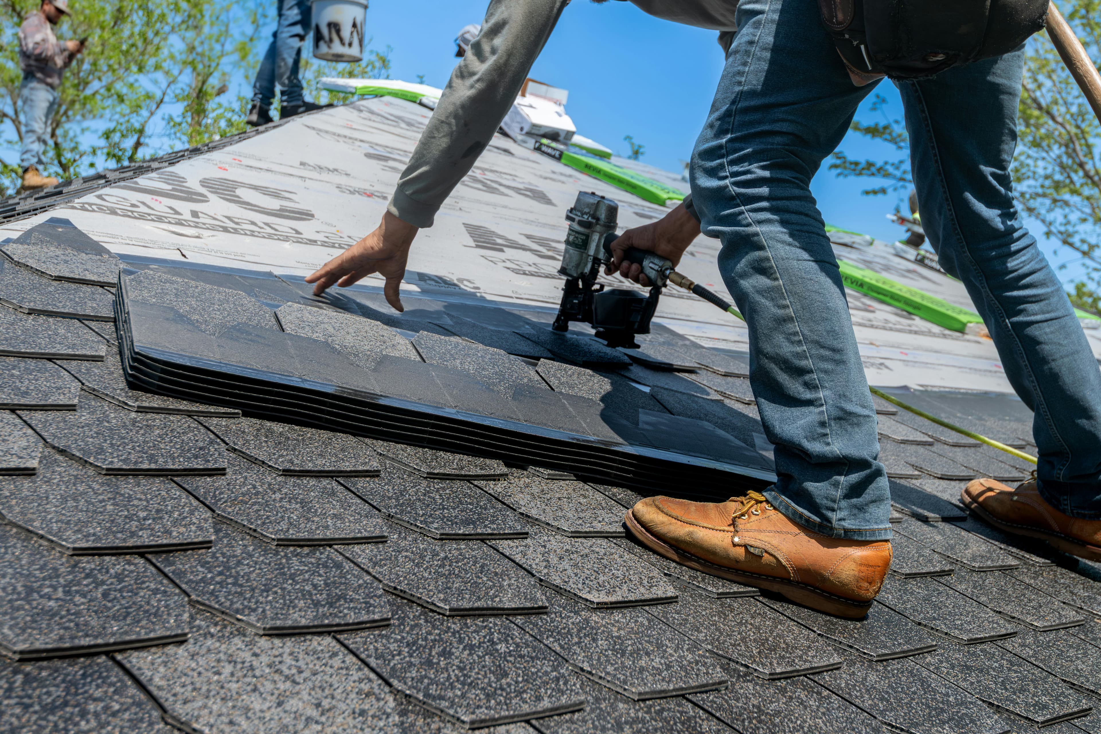 Completed roofing project by Ironclad Roofing