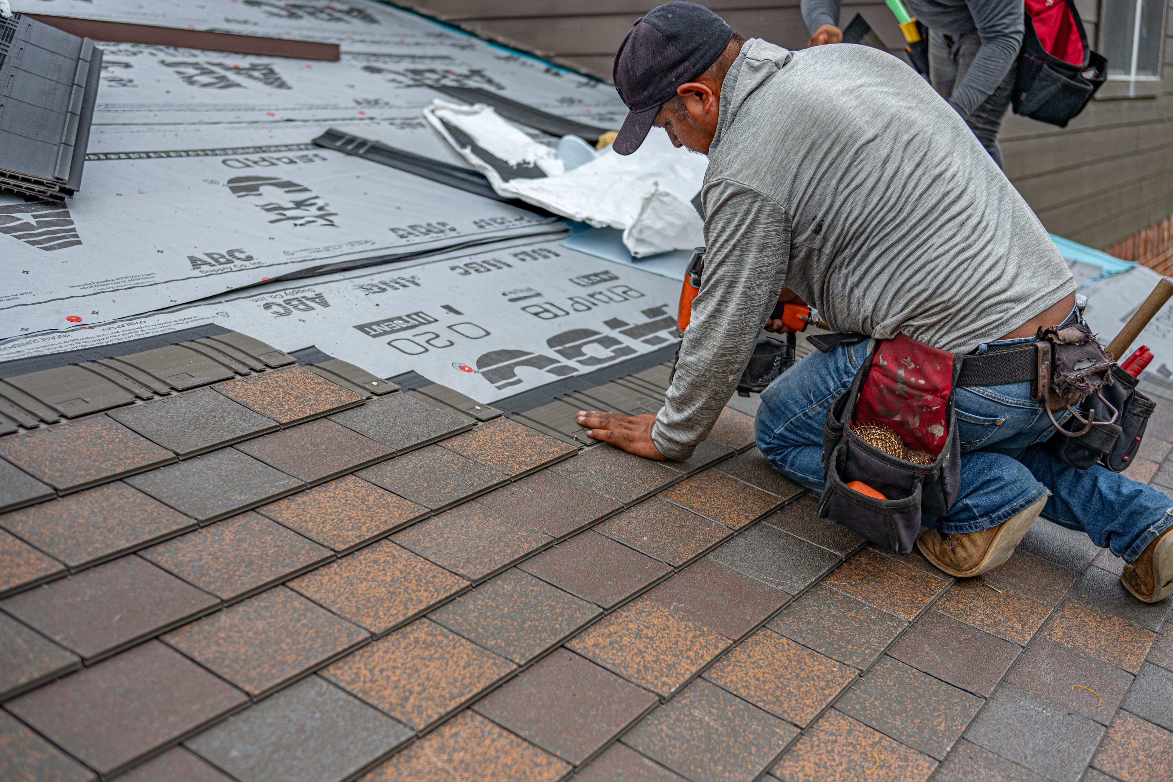 Completed roofing project by Ironclad Roofing